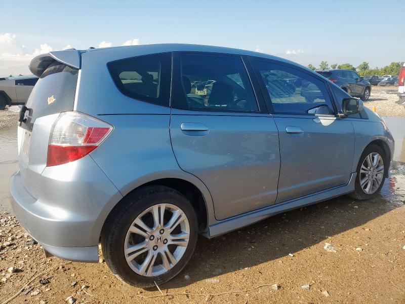 JHMGE8H51BC021812 - 2011 HONDA FIT SPORT BLUE photo 3