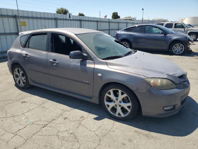 JM1BK144071603721 - 2007 MAZDA 3 HATCHBACK ნაცრისფერი ფოტო 4
