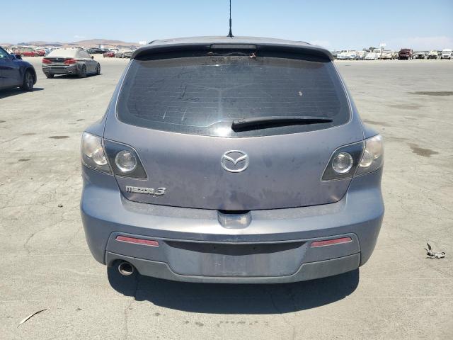 JM1BK144071603721 - 2007 MAZDA 3 HATCHBACK ნაცრისფერი ფოტო 6
