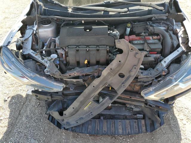 3N1AB7AP4KY337494 - 2019 NISSAN SENTRA S 银色 照片 11