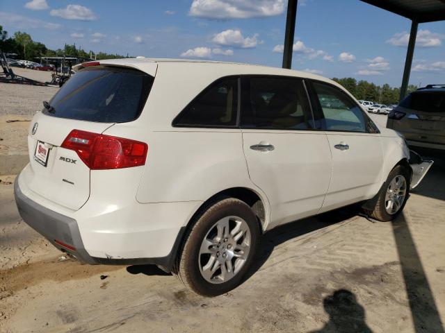 2HNYD28499H508884 - 2009 ACURA MDX TECHNOLOGY WHITE photo 3