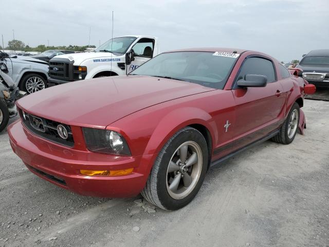 1ZVFT80N065178141 - 2006 FORD MUSTANG RED photo 1