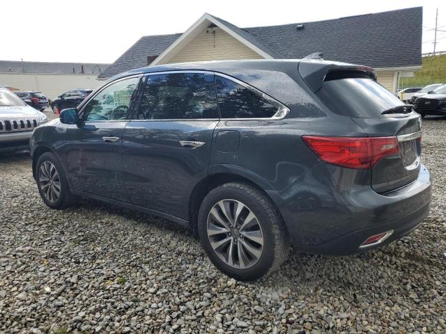 5FRYD4H47GB029561 - 2016 ACURA MDX TECHNOLOGY GRAY photo 2