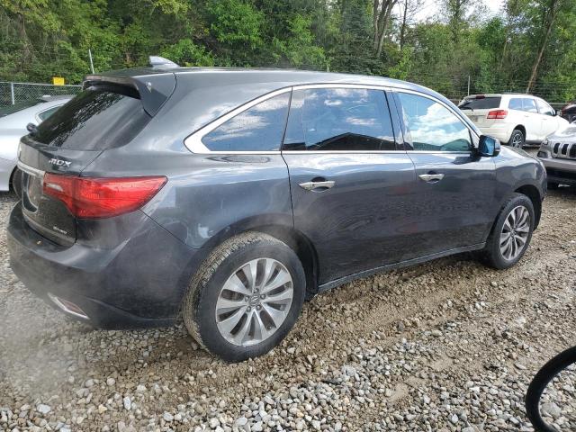 5FRYD4H47GB029561 - 2016 ACURA MDX TECHNOLOGY GRAY photo 3