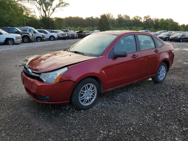 1FAHP3FN5BW179600 - 2011 FORD FOCUS 4D SE RED photo 1