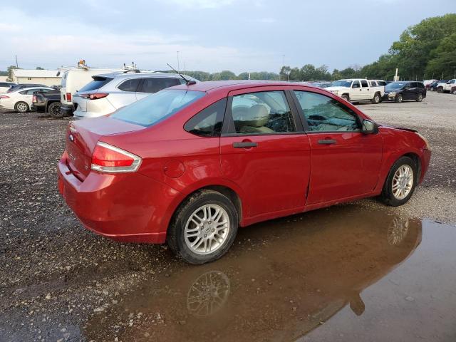 1FAHP3FN5BW179600 - 2011 FORD FOCUS 4D SE RED photo 3