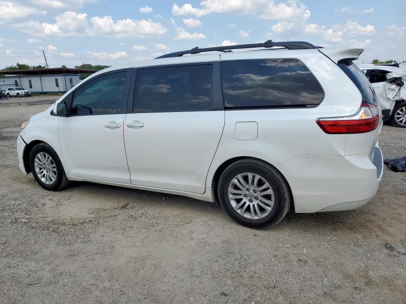 5TDYK3DC4GS715583 - 2016 TOYOTA SIENNA XLE WHITE photo 2