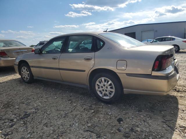 2G1WF52E059239083 - 2005 CHEVROLET IMPALA GOLD photo 2