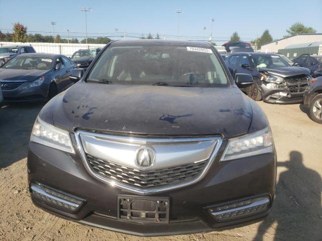 5FRYD4H49EB033401 - 2014 ACURA MDX TECHNOLOGY GRAY photo 5