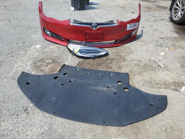 5YJSA1E28KF306745 - 2019 TESLA MODEL S 红色 照片 12