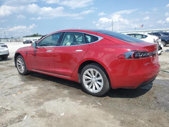 5YJSA1E28KF306745 - 2019 TESLA MODEL S 红色 照片 2