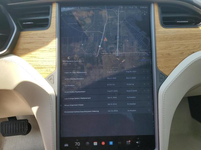 5YJSA1E28KF306745 - 2019 TESLA MODEL S 红色 照片 9