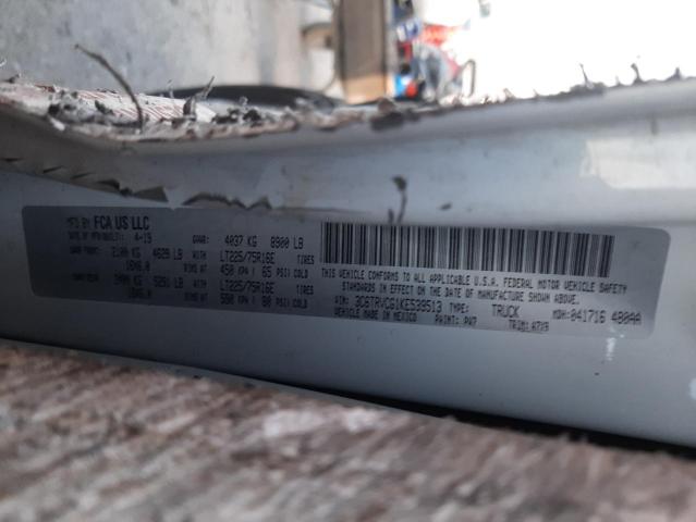 3C6TRVCG1KE539513 - 2019 RAM PROMASTER 2500 HIGH Weiß Foto 13