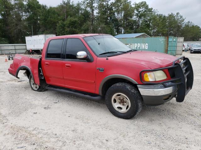 1FTRW08L22KA76511 - 2002 FORD F150 SUPER RED photo 4