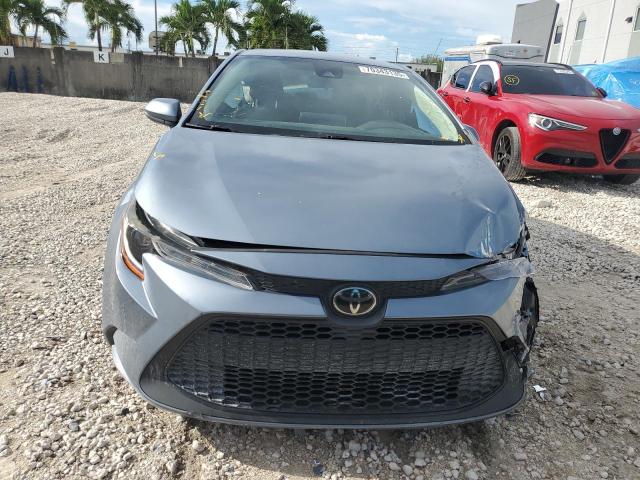 JTDEPMAE8MJ126965 - 2021 TOYOTA COROLLA LE GRAY photo 5