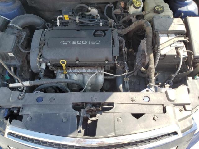 1G1PC5SH3C7360597 - 2012 CHEVROLET CRUZE LS BLUE photo 11