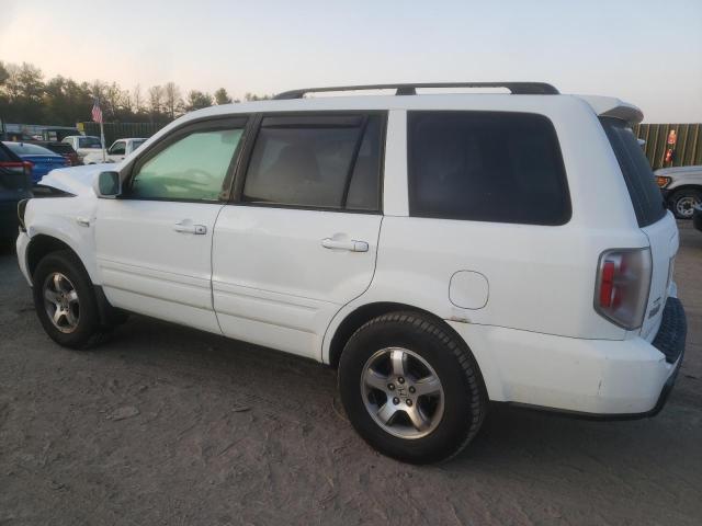 2HKYF18577H520037 - 2007 HONDA PILOT EXL WHITE photo 2