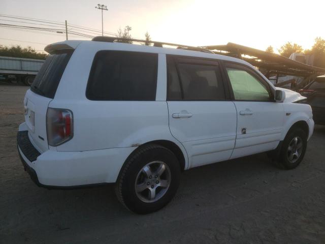 2HKYF18577H520037 - 2007 HONDA PILOT EXL WHITE photo 3