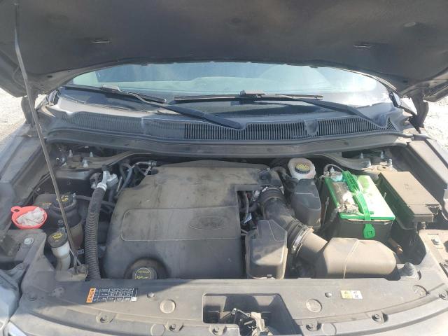 1FM5K7D89HGC83053 - 2017 FORD EXPLORER XLT GRAY photo 12