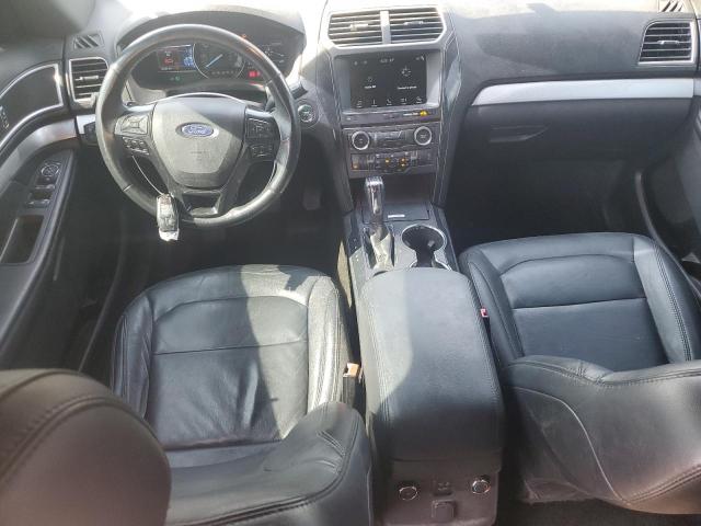 1FM5K7D89HGC83053 - 2017 FORD EXPLORER XLT GRAY photo 8