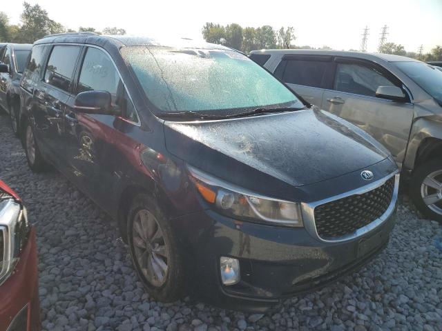 KNDMC5C16G6100685 - 2016 KIA SEDONA EX BLACK photo 4