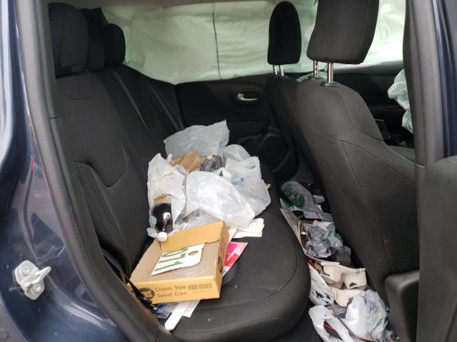 ZACNJAABXLPL36047 - 2020 JEEP RENEGADE SPORT Կապույտ լուսանկար 10