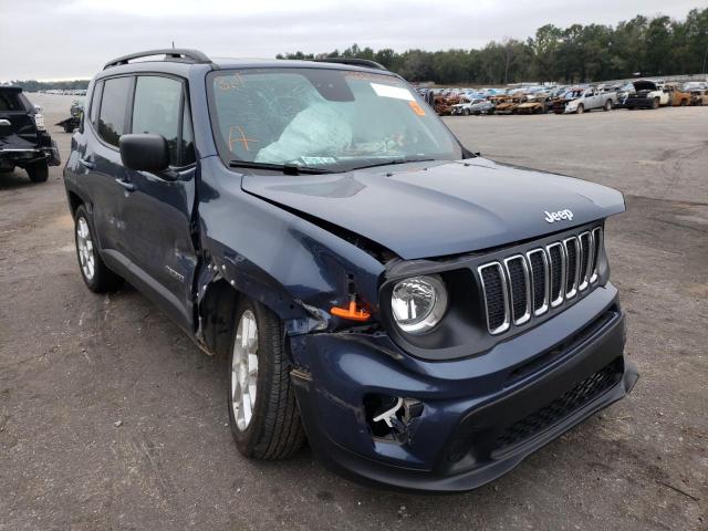 ZACNJAABXLPL36047 - 2020 JEEP RENEGADE SPORT Կապույտ լուսանկար 4