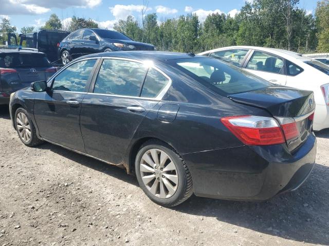 1HGCR2F81DA252983 - 2013 HONDA ACCORD EXL BLACK photo 2