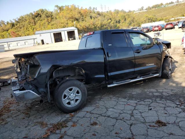 5TFUM5F19JX079339 - 2018 TOYOTA TUNDRA DOUBLE CAB SR/SR5 BLACK photo 3