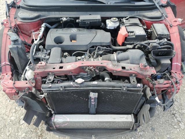 5J8TC2H73KL003124 - 2019 ACURA RDX ADVANCE RED photo 12