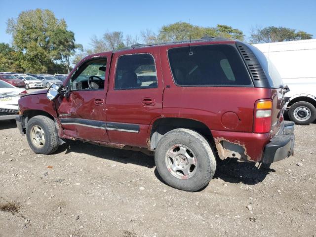 1GNEK13T61R126279 - 2001 CHEVROLET TAHOE K1500 BURGUNDY photo 2