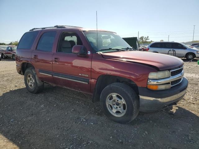 1GNEK13T61R126279 - 2001 CHEVROLET TAHOE K1500 BURGUNDY photo 4