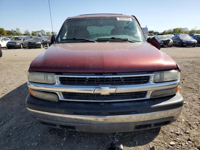 1GNEK13T61R126279 - 2001 CHEVROLET TAHOE K1500 BURGUNDY photo 5