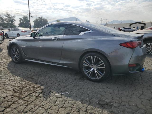 JN1EV7EL3JM390723 - 2018 INFINITI Q60 LUXE 300 CHARCOAL photo 2