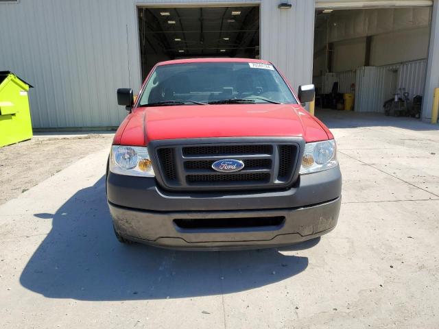 1FTRF12278KD70002 - 2008 FORD F150 Rojo foto 5