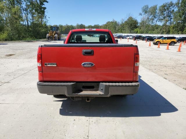 1FTRF12278KD70002 - 2008 FORD F150 RED photo 6