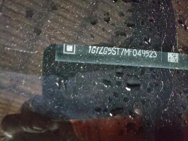 1G1ZG5ST7MF049523 - 2021 CHEVROLET MALIBU RS 黑色 照片 12