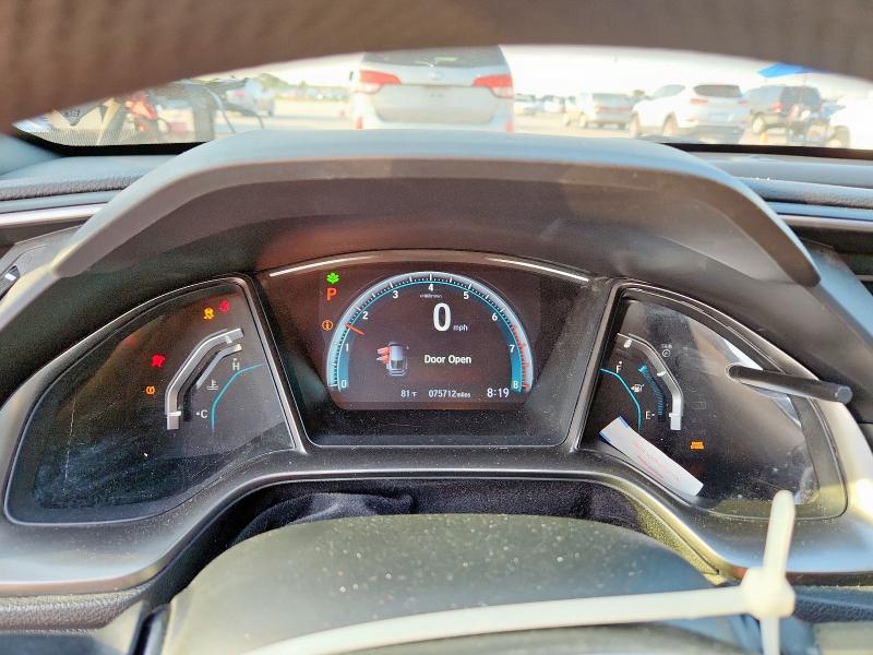 SHHFK7H5XJU239876 - 2018 HONDA CIVIC EX Қара фото 9