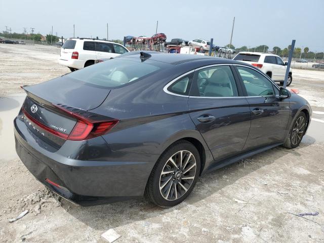 5NPEH4J22LH031568 - 2020 HYUNDAI SONATA LIMITED GRAY photo 3