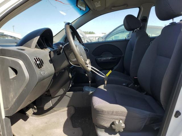 KL1TD66638B269830 - 2008 CHEVROLET AVEO BASE თეთრი ფოტო 7