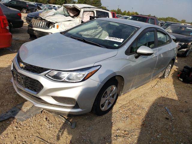 1G1BB5SM1J7214562 - 2018 CHEVROLET CRUZE LS SILVER photo 1