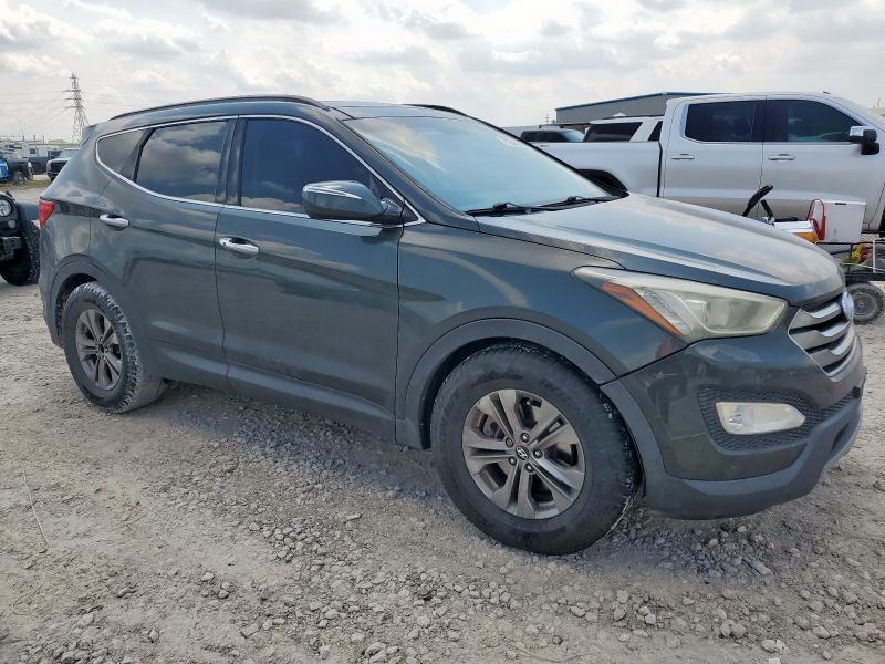 5XYZU3LBXEG181555 - 2014 HYUNDAI SANTA FE S CHARCOAL photo 4
