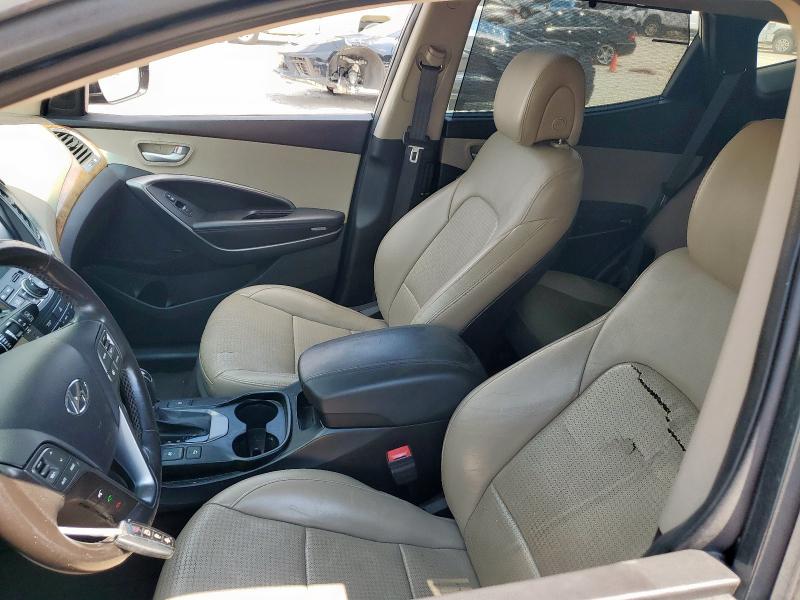 5XYZU3LBXEG181555 - 2014 HYUNDAI SANTA FE S CHARCOAL photo 7