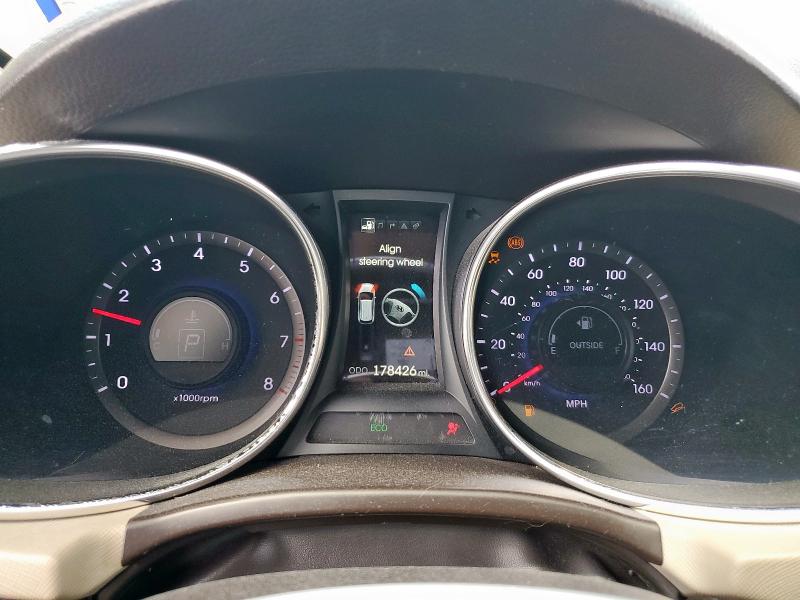 5XYZU3LBXEG181555 - 2014 HYUNDAI SANTA FE S CHARCOAL photo 9