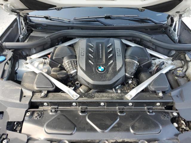 5UXCY8C03N9J75506 - 2022 BMW X6 M50I WHITE photo 12