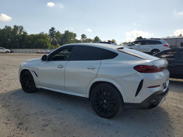 5UXCY8C03N9J75506 - 2022 BMW X6 M50I WHITE photo 2