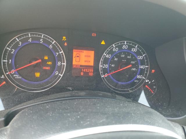 JN1AJ0HP4AM703360 - 2010 INFINITI EX35 BASE შავი ფოტო 9