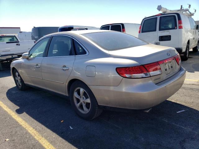 KMHFC46F47A186355 - 2007 HYUNDAI AZERA SE BEIGE photo 2