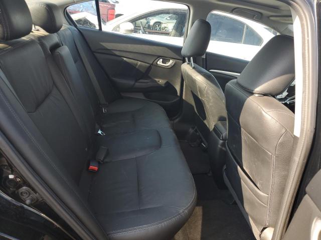 19XFB2F99FE000097 - 2015 HONDA CIVIC EXL შავი ფოტო 10