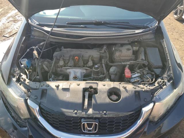 19XFB2F99FE000097 - 2015 HONDA CIVIC EXL შავი ფოტო 11